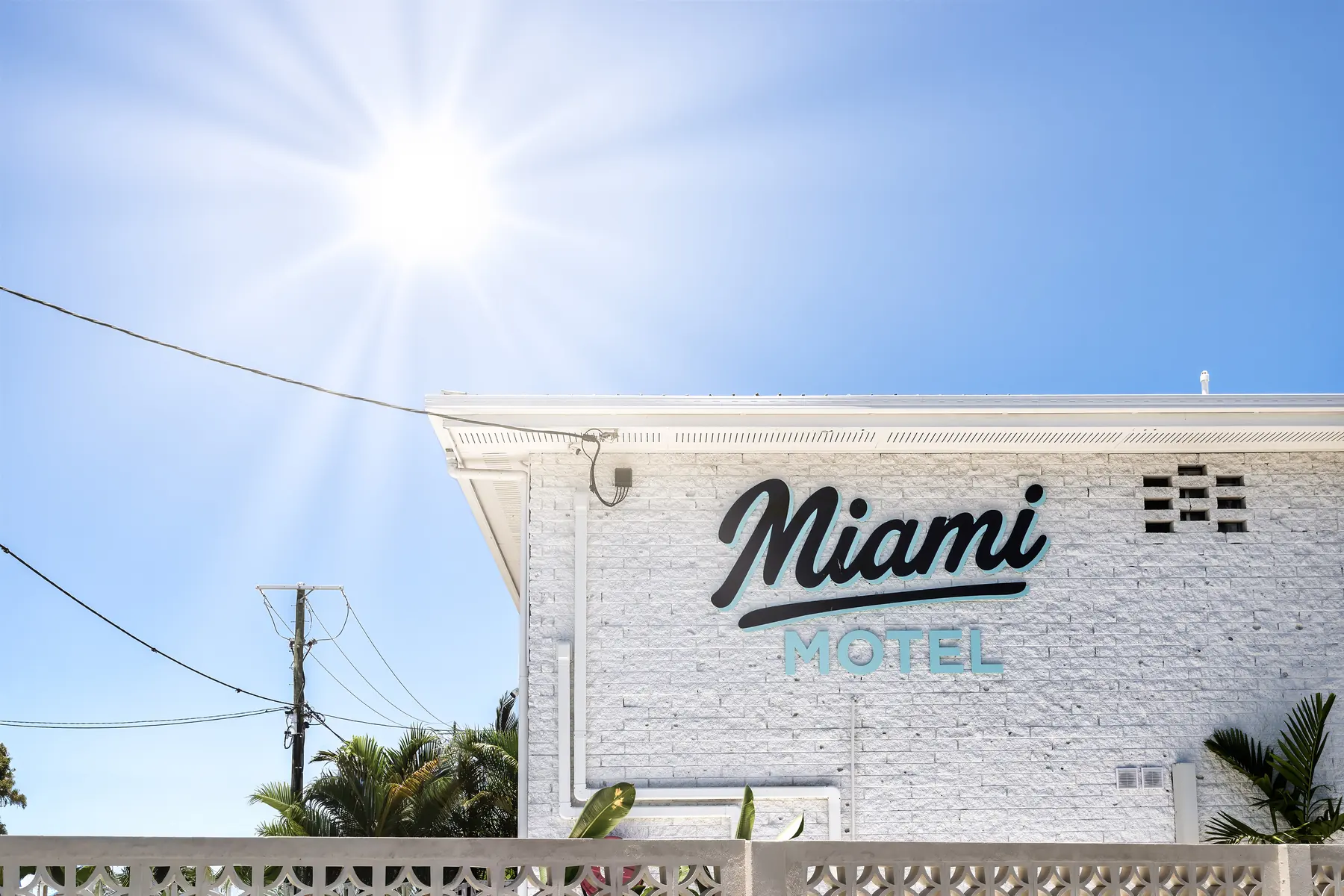 Miami Motel on the Gold Coast Highway, five minutes north of Burleigh Heads
